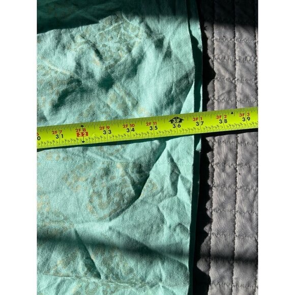 Nine West  Sleeveless A-Line Dress Sz 12  Diamond Pattern Vacation Lagom Resort - Picture 8 of 9